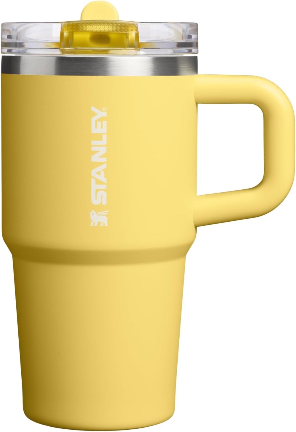 STANLEY Quencher ProTour 20 oz Tumbler - Leakproof Lid, Built-In Straw & Handle | BPA-Free Insulated Cup | Daffodil