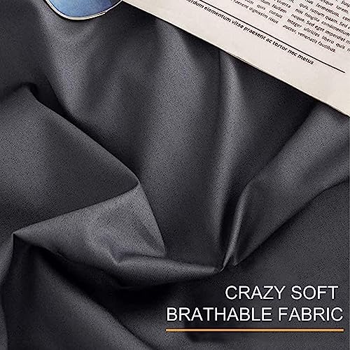 Breathable Weighted Blanket Duvet Cover, 60x80 Inch Removable Cover