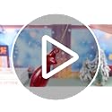 Red 11 Inch Mercury Glass Finial Christmas Ornaments — Set of 6 by Yousoontic (Red)