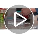 Clear Plastic Storage Bins with Lids 6 Qt 4-Pack Stackable Craft Organizers