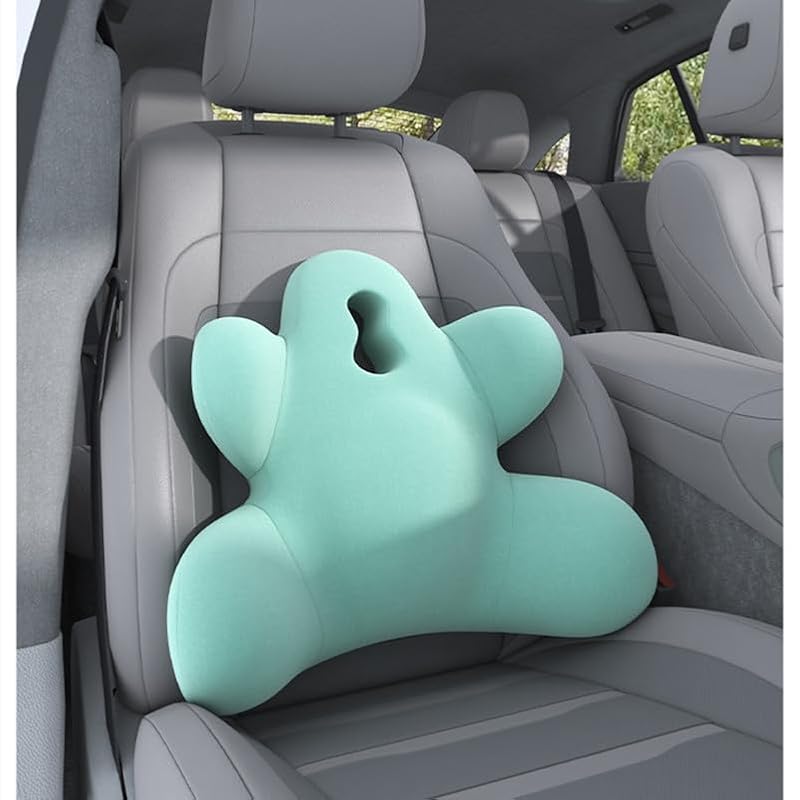 Memory Foam Lumbar Support Pillow for Office & Car Use