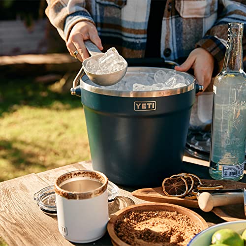 Double-Wall Vacuum Insulated Stainless Steel Ice & Beverage Bucket