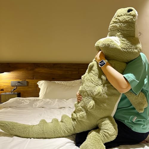 Alligator Plush Pillow, 67 inch Stuffed Animal, Home Decoration
