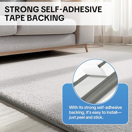 Professional Carpet Edge Binding Tape - 54ft Heavy Duty Rug Finish