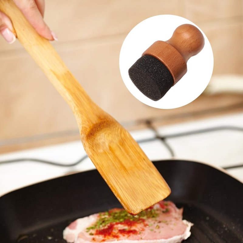 2 Pcs Cutting Board Oil Wax Applicator Set for Cutting Board,Spoons, Wooden Butcher Blocks, Wooden Worktops and Other Utensils, 5 x 5 x 9.5cm