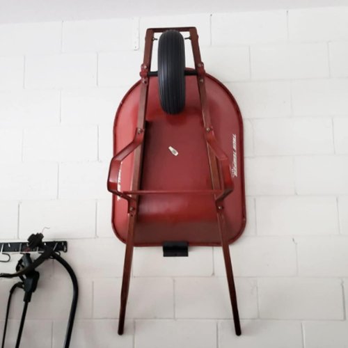 Garage Wall Ladder Hooks - Wall Mount Organizer for Wheelbarrows, Chairs & Ladders | 1 Pack
