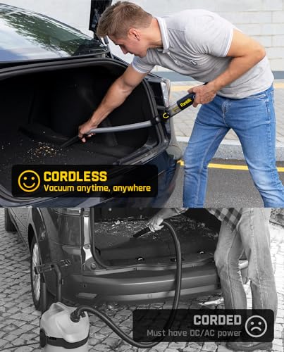 Fanttik Slim V8 APEX Cordless Car Vacuum & Air Duster 4-in-1 Black