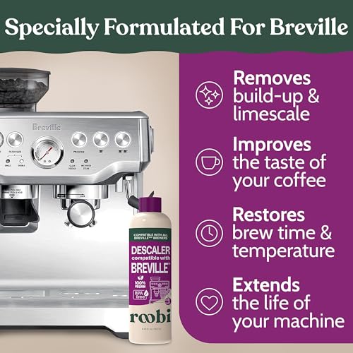 Universal Espresso Machine Descaling Solution - 2 Pack Limescale Cleaner