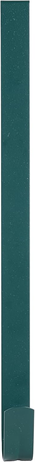 Sattiyrch 15" Wreath Hanger - Sturdy Steel Over The Door Hook for Front Door Decor (Green, 4")