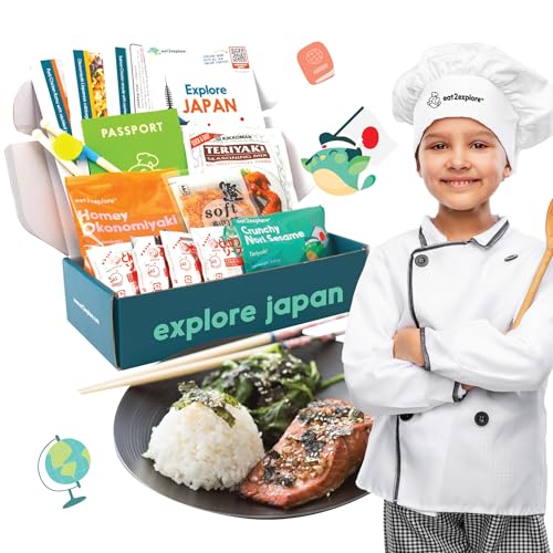 Kids Cooking Kit 17-Piece Japanese Cuisine Educational Set