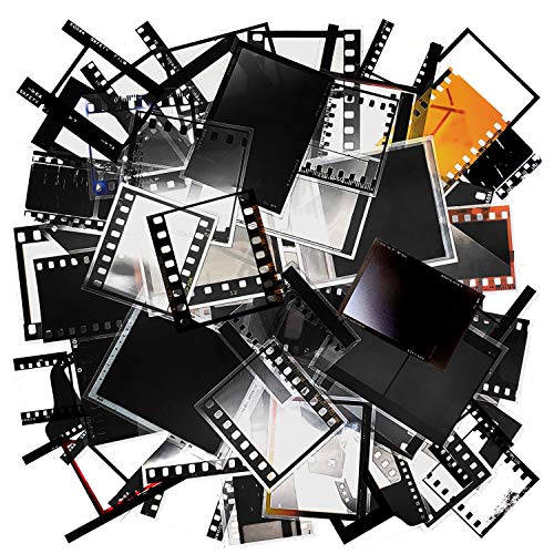 Retro Film Strip Stickers - 5 Pack Camera Photo Border Decals