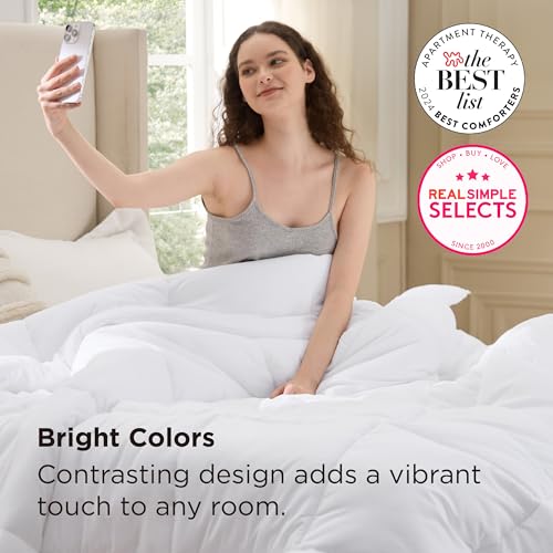 Bedsure Queen Duvet Insert - All-Season Down Alternative Comforter