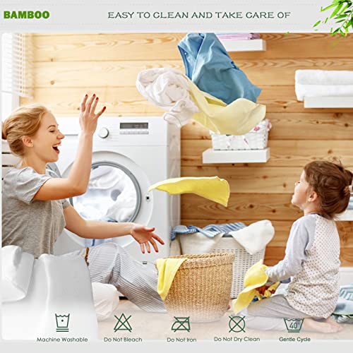 Waterproof California King Mattress Protector - Cooling Rayon Bamboo Cover