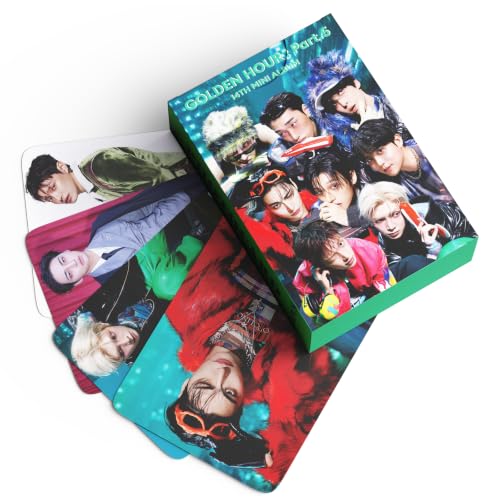55-Piece Photocard Set Golden Hour Part.5 Non-Repeating Photo Cards