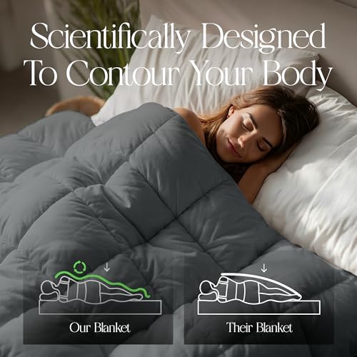 King Size Heavy Weighted Comforter 40lb | Ultra Soft & Breathable
