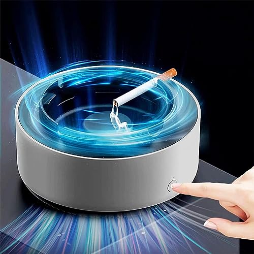 2-in-1 Smokeless Ashtray with Air Purifier for Indoor, Car, and Office Use