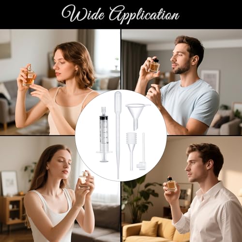 10-Piece Perfume Refill Tool Kit for Travel, Essential Oils, and Fragrance
