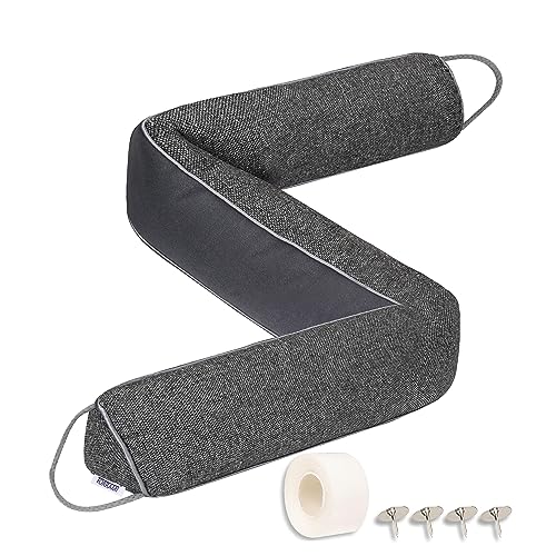 30-Inch Under Door Draft Stopper - Heavy Duty Cold Air & Noise Blocker