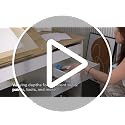 Adjustable Drafting Table with Storage Shelves & Built-In Charging Station