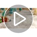 20oz White Artificial Fake Snow for Christmas Village Decor & Crafts
