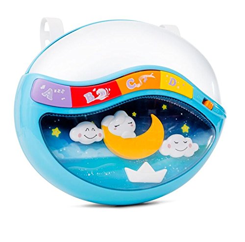 Magic Sleep Baby Crib Clip Night Lamp - Soothing Melodies for Peaceful Sleep | Blue