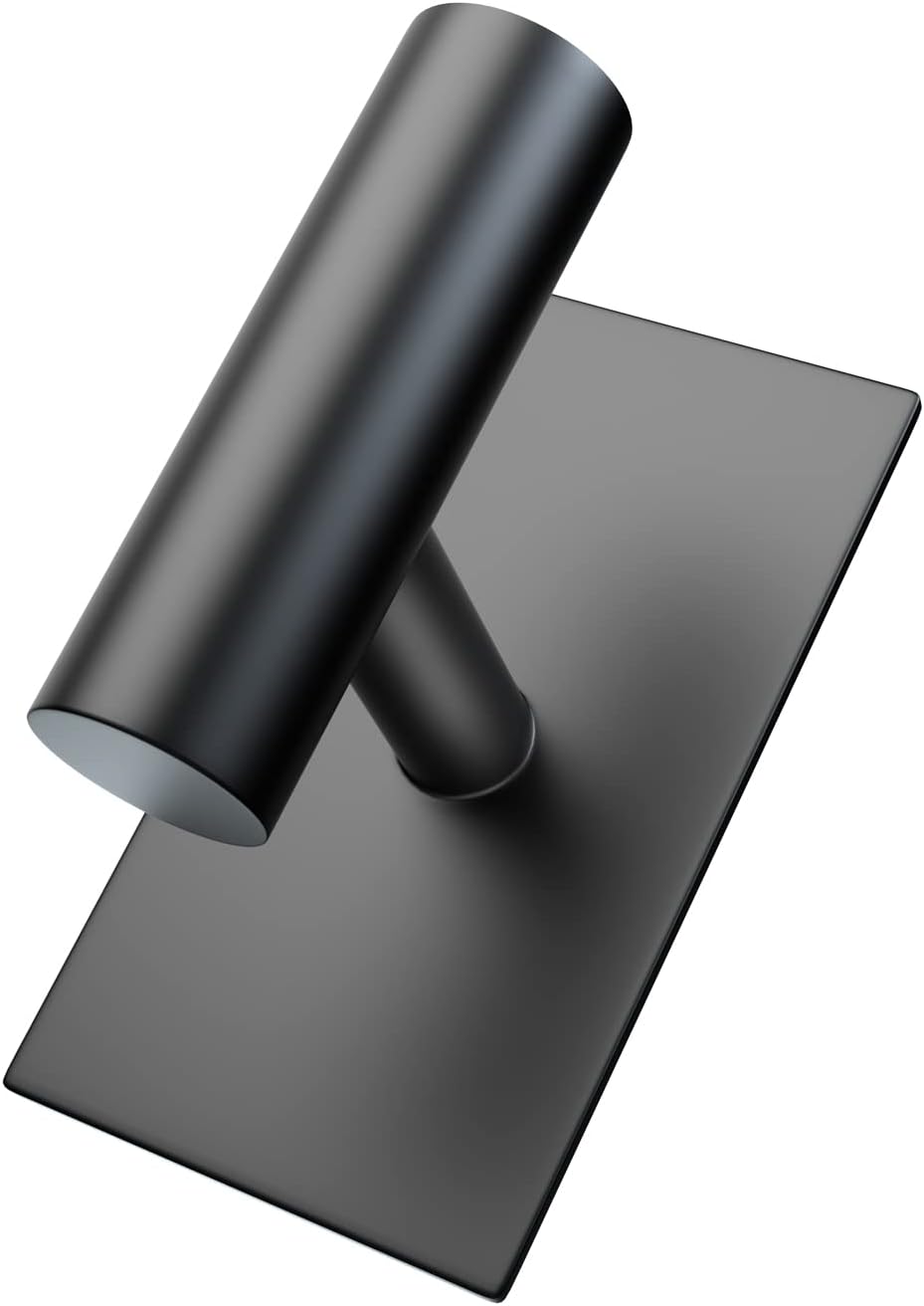 VAEHOLD Heavy-Duty Wall Towel Hooks - Waterproof Sticky Holders for Coats & Clothes | Black, 2 Pack
