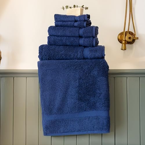 6-Piece Turkish Cotton Towel Set - Premium Absorbent Bath & Hand Towels