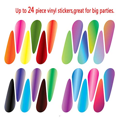 MISS FANTASY Snowman Pin Nose Game Poster - Christmas Kids Party Decor (Snowman Variant)