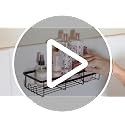 Adhesive Shower Caddy 2 Pack No Drill Stainless Steel Bathroom Shelves