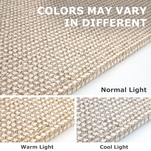 Washable Runner Rug 2x6, Non-Slip Cotton Blend Hallway Carpet for Kitchen