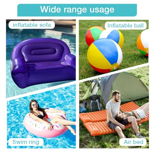 Portable Electric Air Pump for Inflatables - Quick-Fill AC/DC Mattress Pump