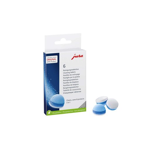Jura 24234 CLEARYL Smart+ For Coffee Maker & 3-Phase 6 Cleaning Tablets