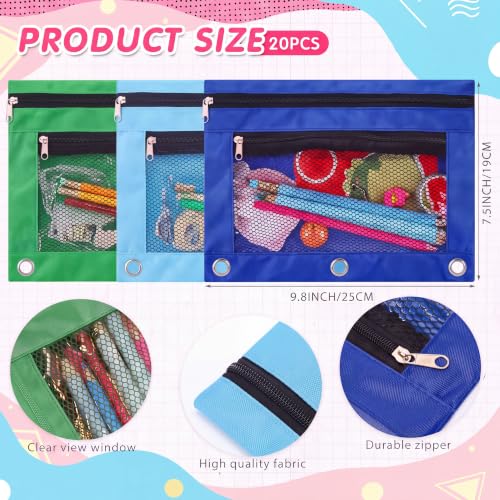 Bulyoou 60 Pcs Bulk Backpack & Water Bottle Set with Square Bottles - Green, Lake Blue, Royal Blue