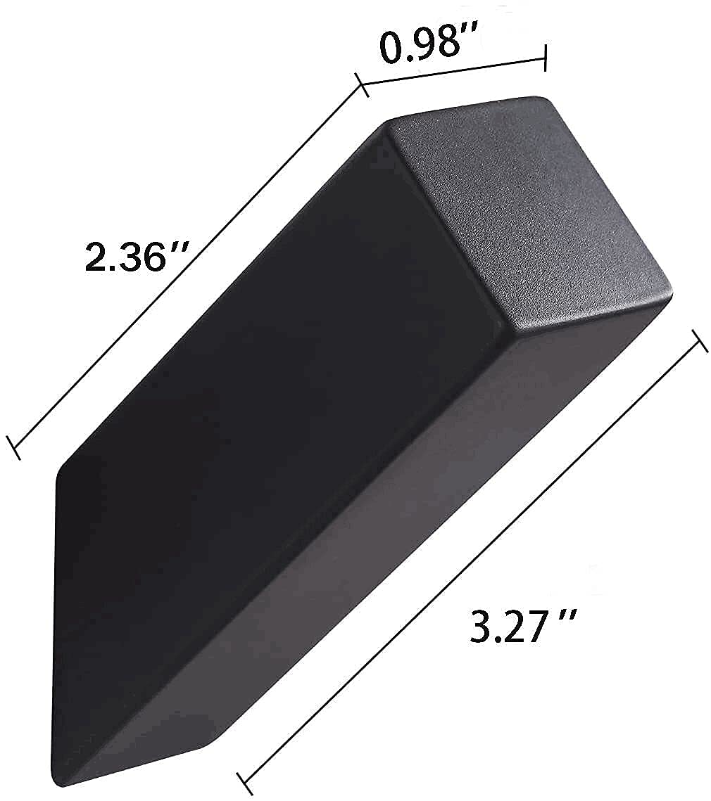 YJ YANJUN Black Toilet Paper Holder and Hand Towel Hooks Wall Mounted Bathroom 7-Piece Hardware Set