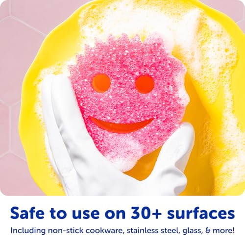 Scrub Mommy Dual-Sided Non-Scratch Cleaning Sponges 3 Pack