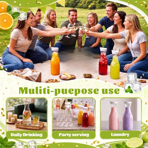 Meekoo 9-Piece Mimosa Bar Set with 6.5L Ice Buckets & Carafes for Parties