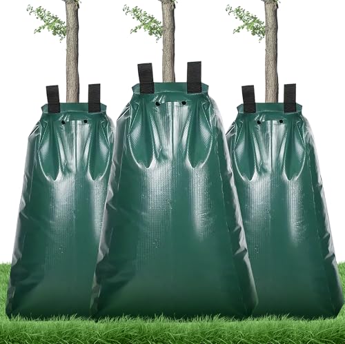 Slow Release Tree Watering Bags 20 Gallon (5-Pack) - PVC Drip Irrigation