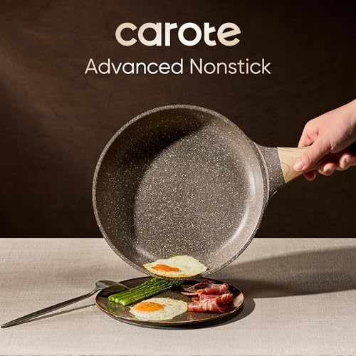 26-Piece Nonstick Cookware Set - Induction Kitchen Pots and Pans Set