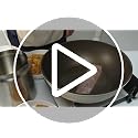 304 Stainless Steel Deep Fryer Pot with Strainer & Basket - 68oz / 2L