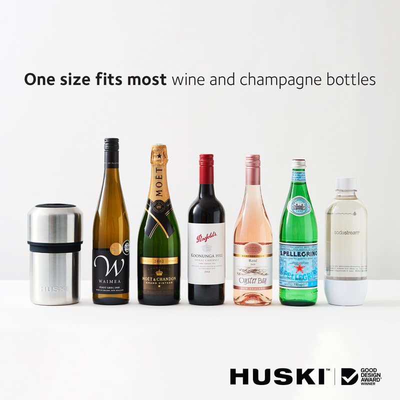 Iceless Stainless Steel Wine Chiller - Vacuum Insulated Bottle Cooler