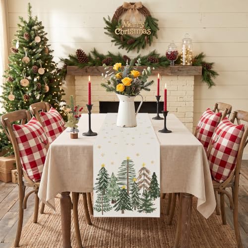 Xmas Trees 13x90 Inch Table Runner – Baccessor Holiday Home Decor