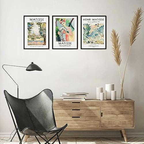 Upsimples 12x16 Black Picture Frames 3-Pack - Scratch-Proof Poster Frames