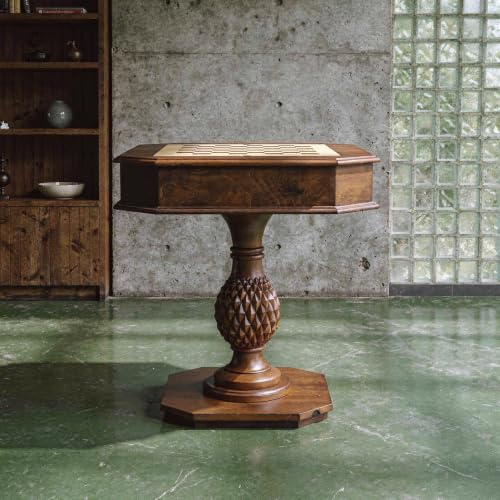 Reversible 3-in-1 Game Table with Storage Drawers - 20-Inch Square