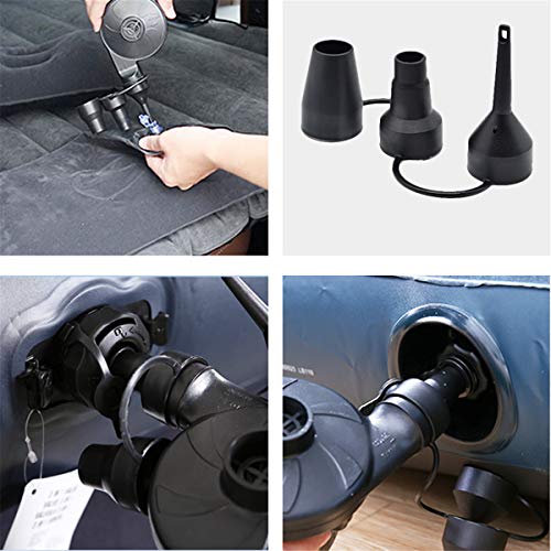 Electric Air Pump for Inflatables - 130W Quick AC Inflate Deflate Mattress Pump