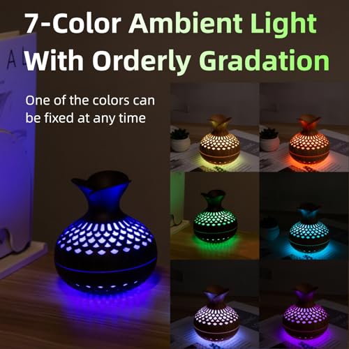 Mini USB Flower Humidifier 300ml Desktop Desk Air Humidifier