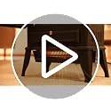 Electric Fireplace Stove with Realistic Flame & Dual Heat Settings