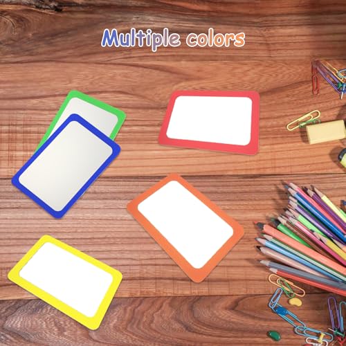 5-Piece Unbreakable Acrylic Hand Mirrors for Kids, 6 x 4 Inch Craft Mirror
