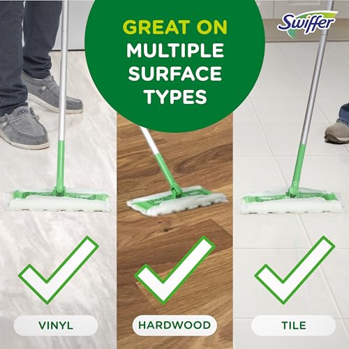 Unscented Dry Sweeping Cloth Refills for Multi-Surface Floor Cleaning, 52 Ct