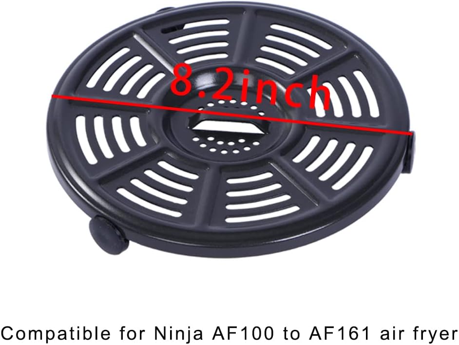 Ninja Air Fryer Crisper Plate - Non-Stick Grill Pan for AF100, AF150, FD401, OP300, OP500