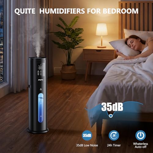 7L Smart Cool Mist Humidifier for Large Rooms with Remote & App